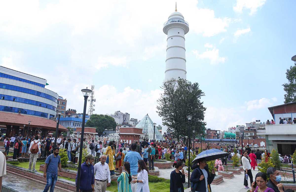 धरहराबाट तीन करोड ७३ लाख सङ्कलन